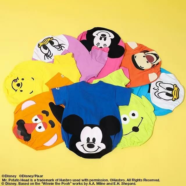 日單 Disney Baby 人物連身包屁