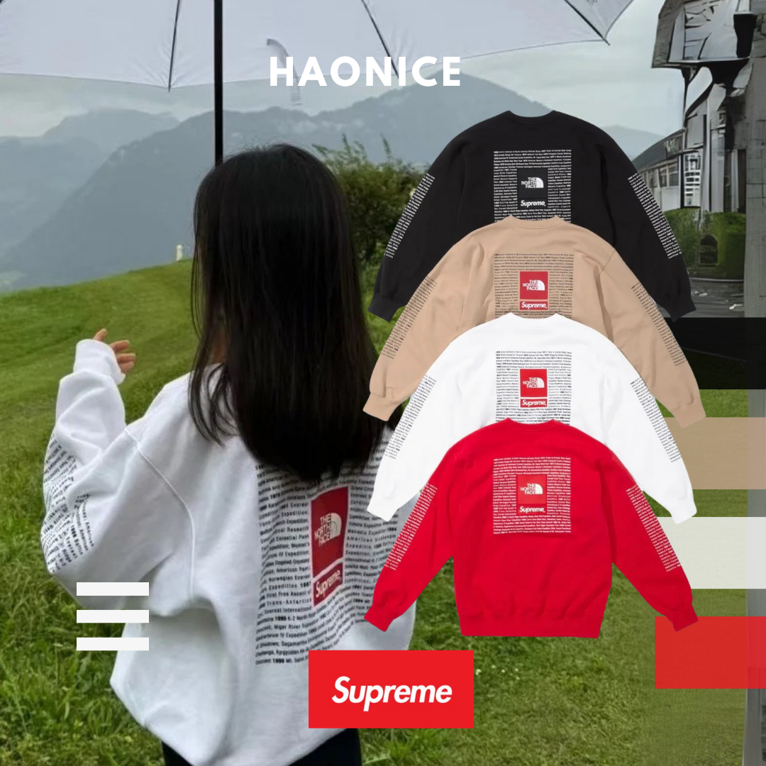 Supreme x THE NORTH FACE CREWNECK