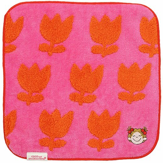 COCO醬_花 刺繡款 純棉小手帕 |日本Greeting Life