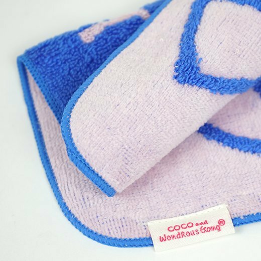 COCO醬_熊 刺繡款 純棉小手帕 |日本Greeting Life