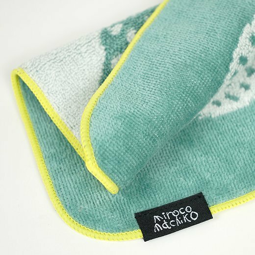 mirocomachiko_北極熊 刺繡款 純棉小手帕 |日本Greeting Life