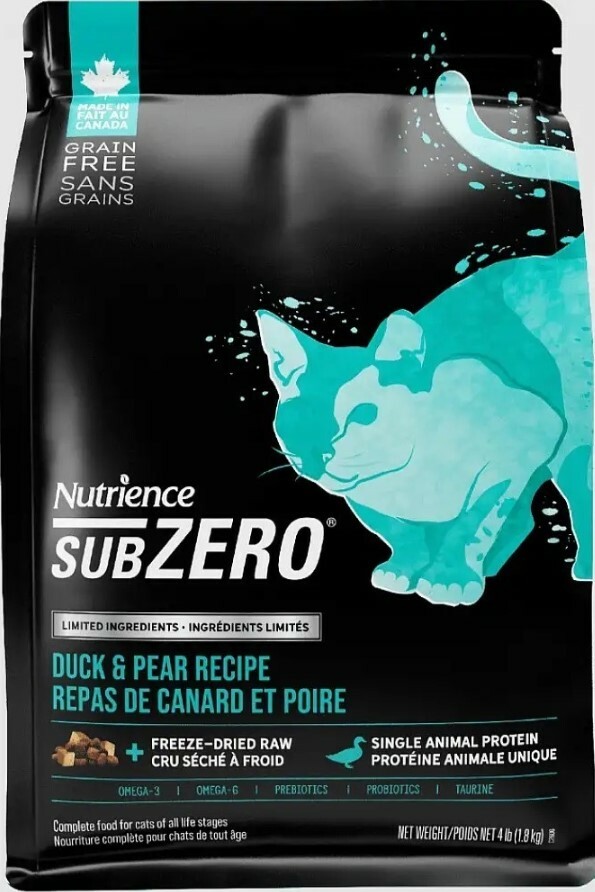 Nutrience 單一動物蛋白系列 無穀物 鴨肉、梨 全貓糧 ( 1.8kg / 4.5kg)