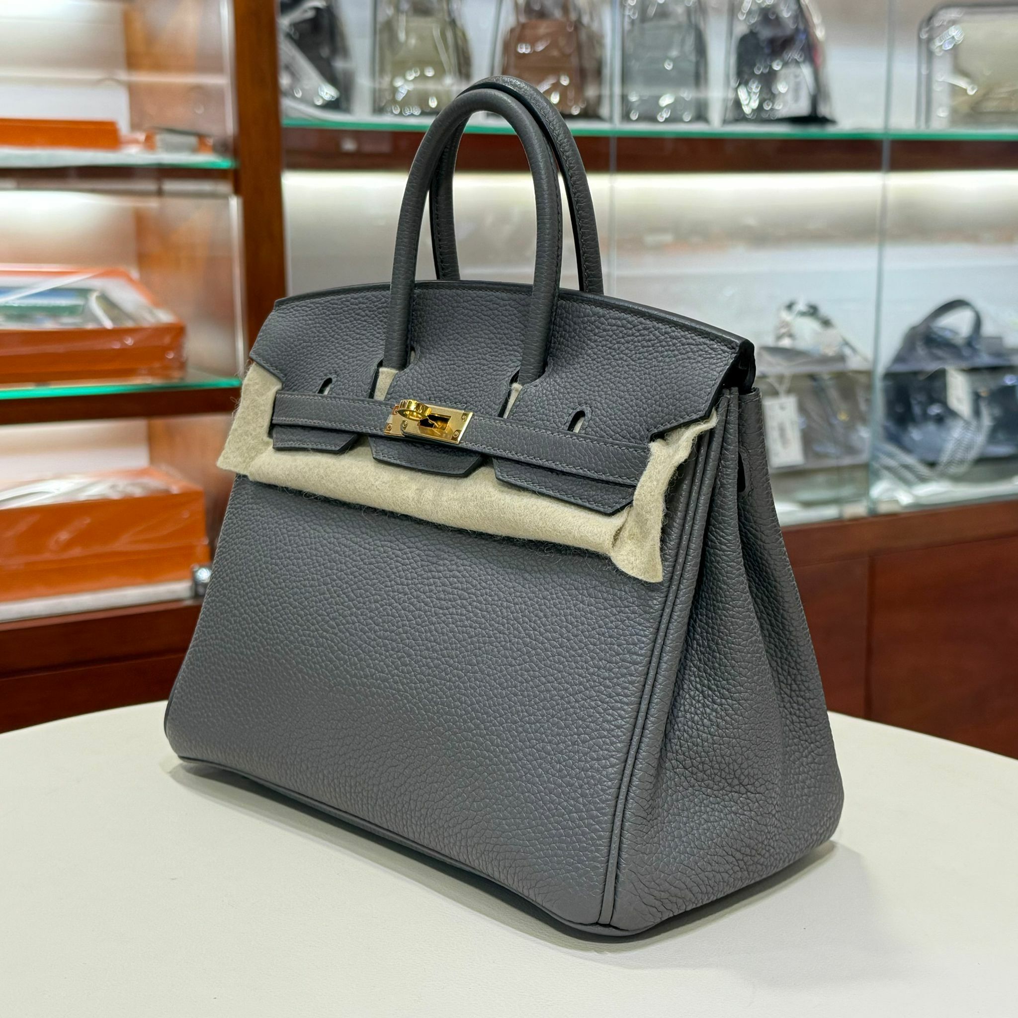 Hermes SAINT LOUIS 虎 新品未使用 SA超美品HERMÈS 爱马仕Birkin 25 Touch 80 珍珠灰Gris Perle