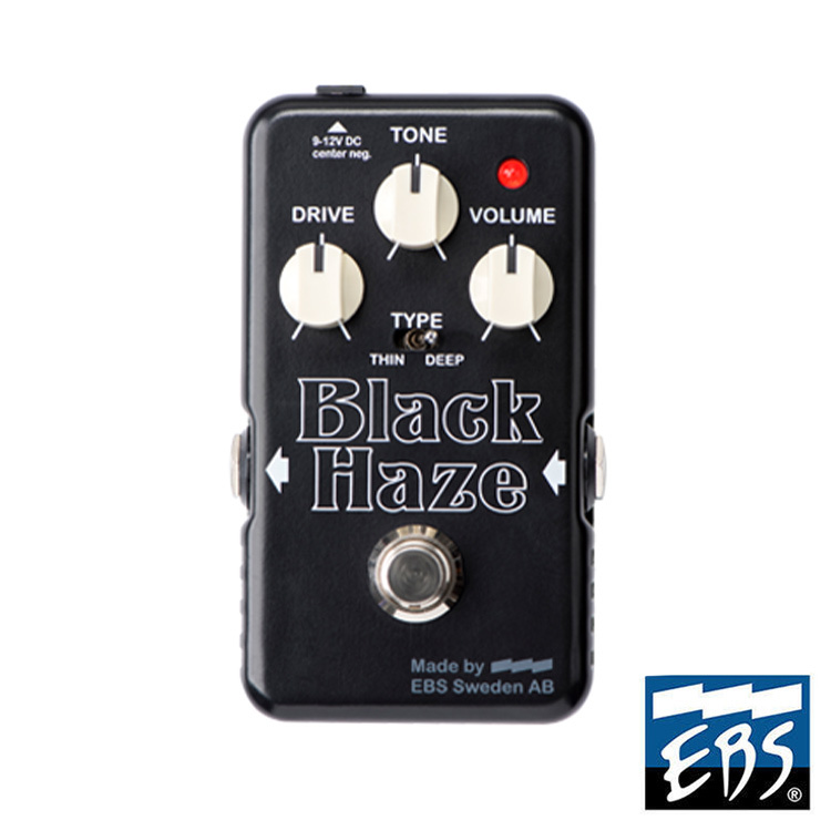EBS Black Haze Distortion/Overdrive 破音 效果器
