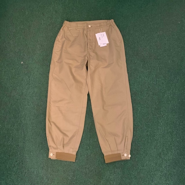 ON SALE: VISVIM CARROL CHINO PANTS - BEIGE SIZE 2 IN STOCK NOW (現貨發售中)