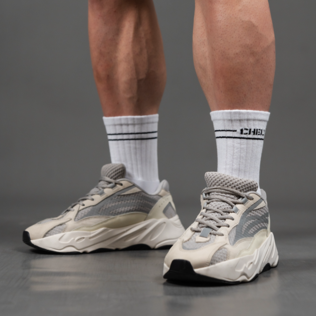 LYCRA® Training Socks - White