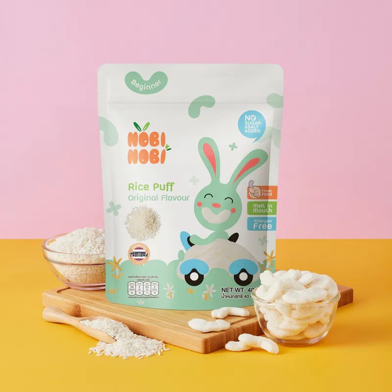 【Nobi Nobi】娜比 彎彎米菓-三款可選(40g)