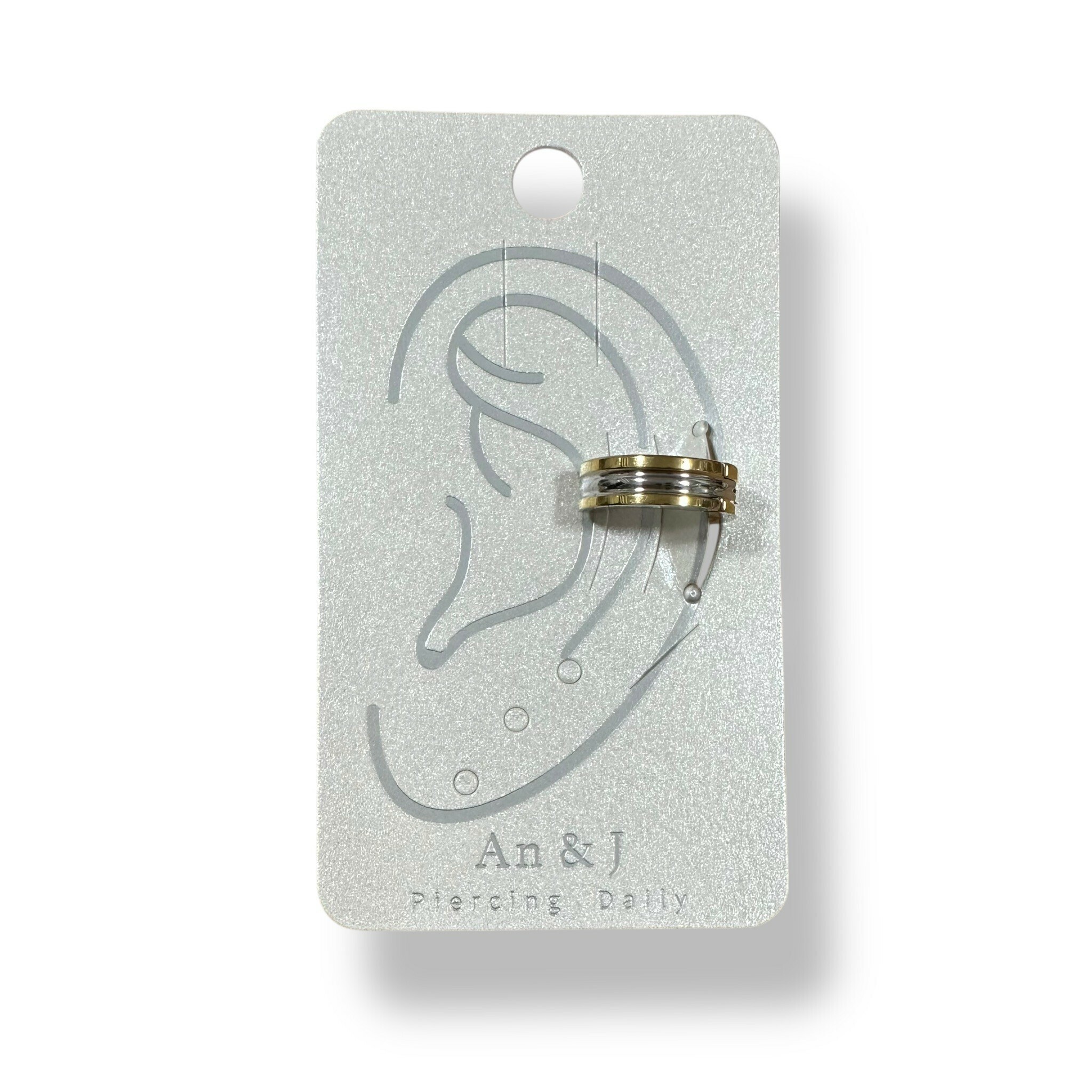 夾式-金框銀面直紋(鋼針)