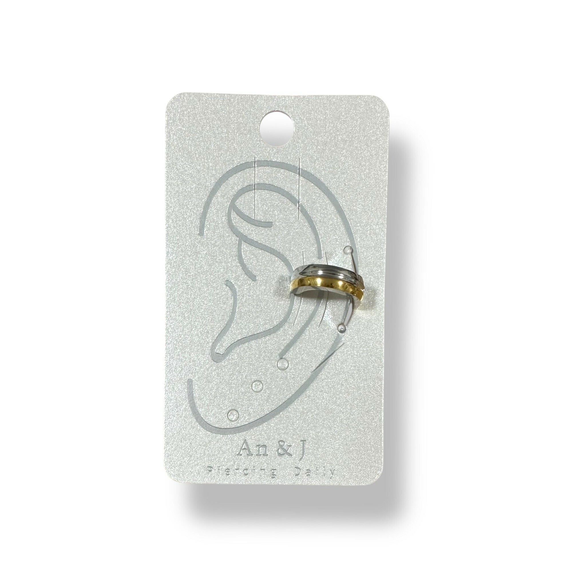 夾式-銀金面中線(鋼針)