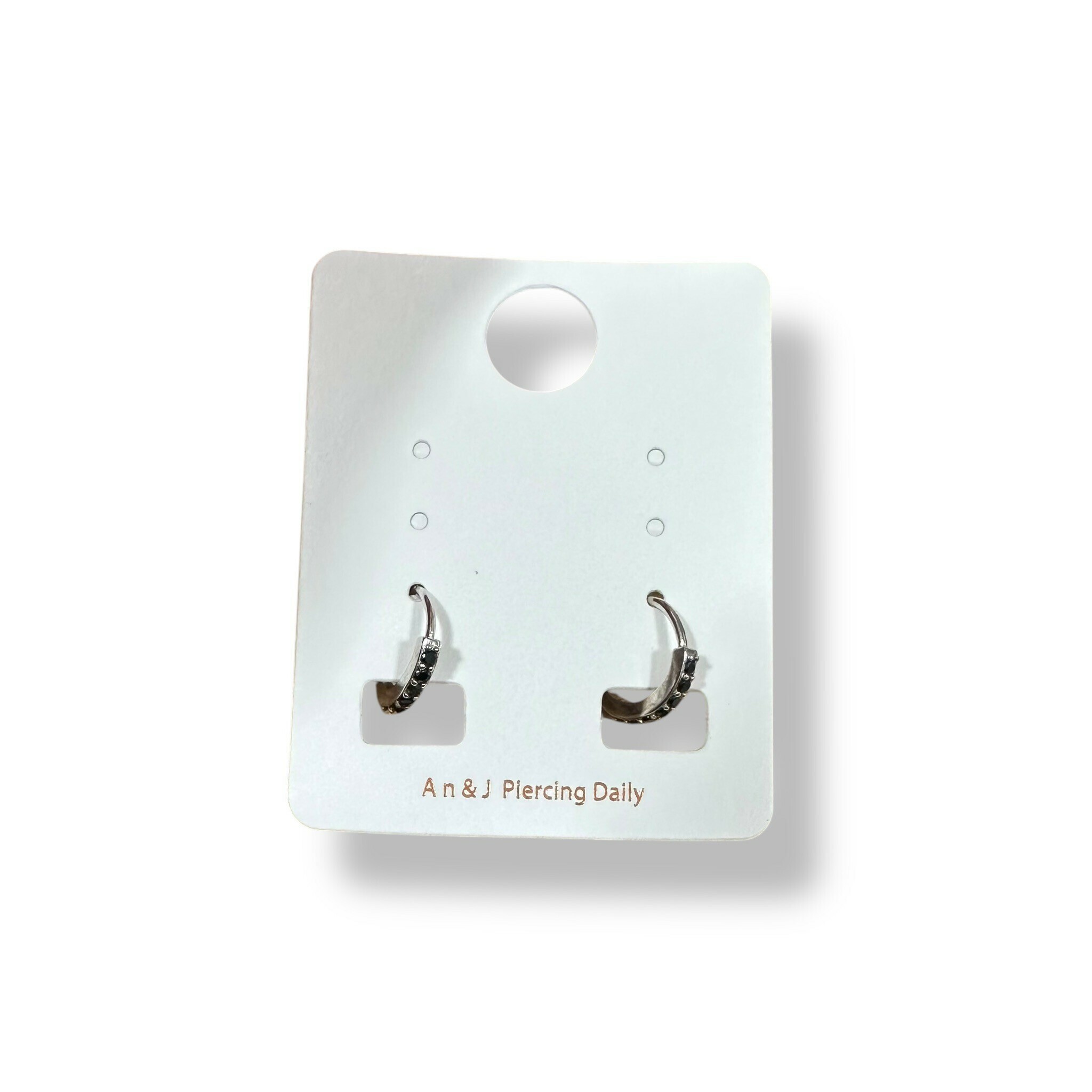 易扣-排列黑鋯 9M(銀針)