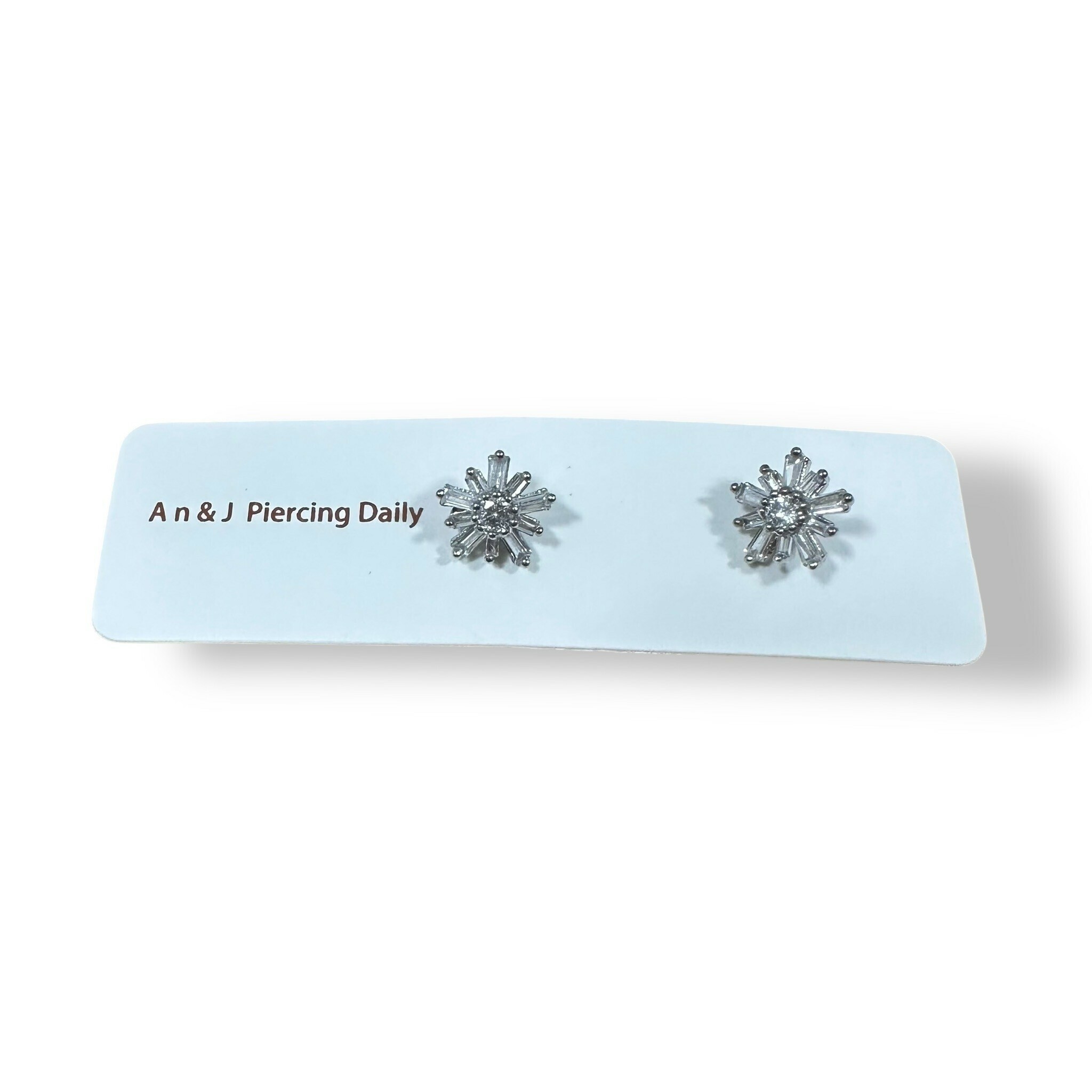 鎖珠-滿鋯大雪花(鋼針)