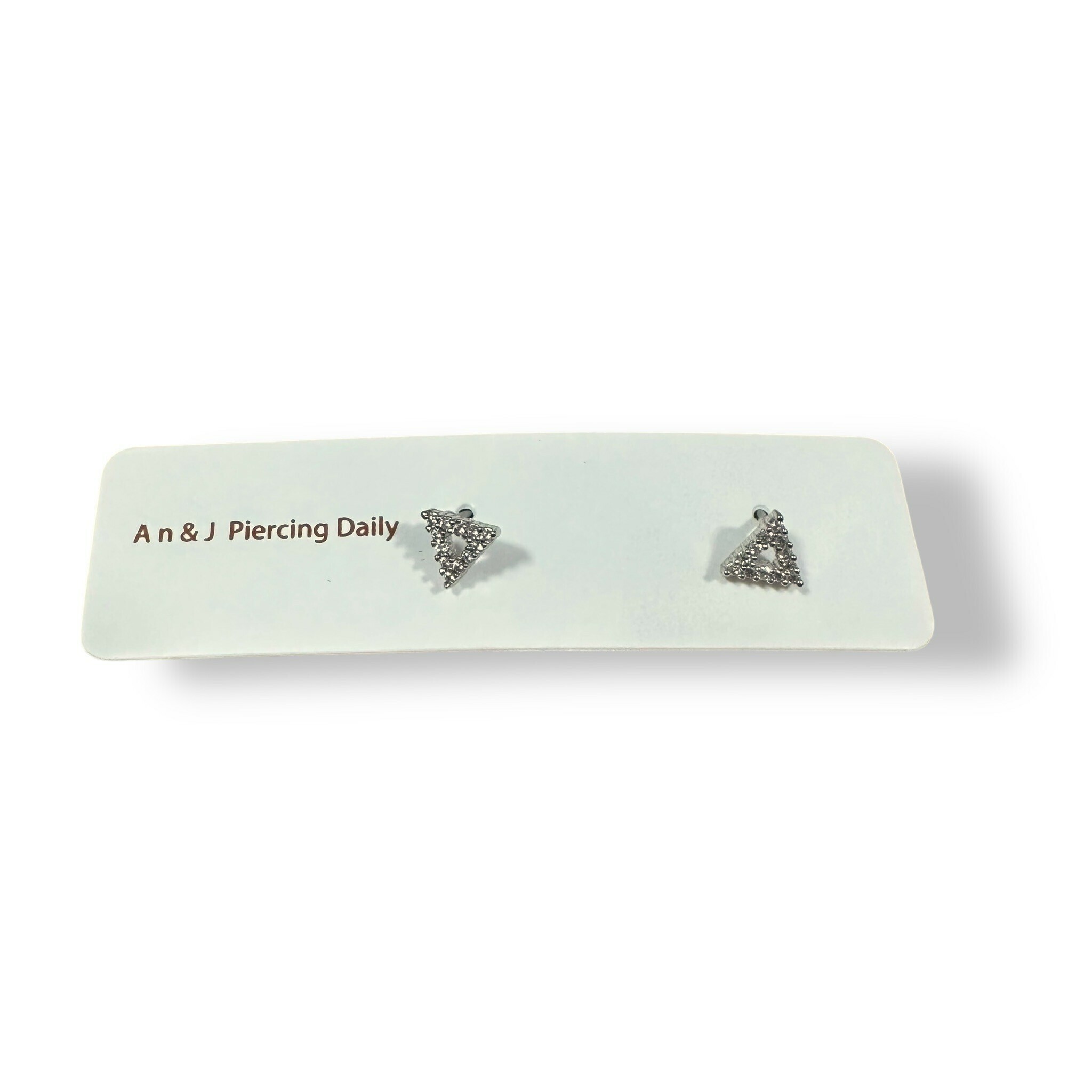 鎖珠-線鋯三角框(鋼針)