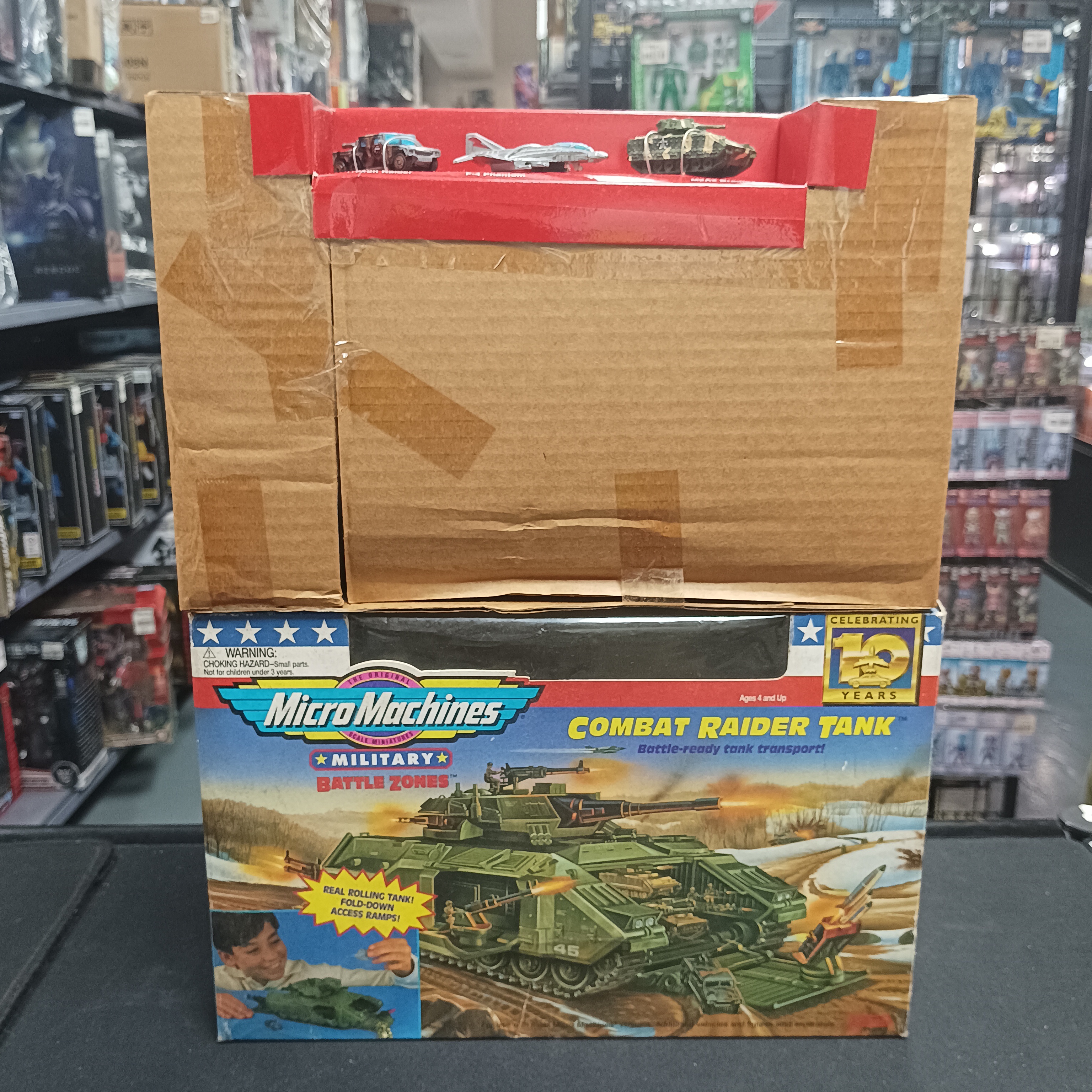 其它-迷你先鋒 Military Battle Zones Combat Raider Tank Set        