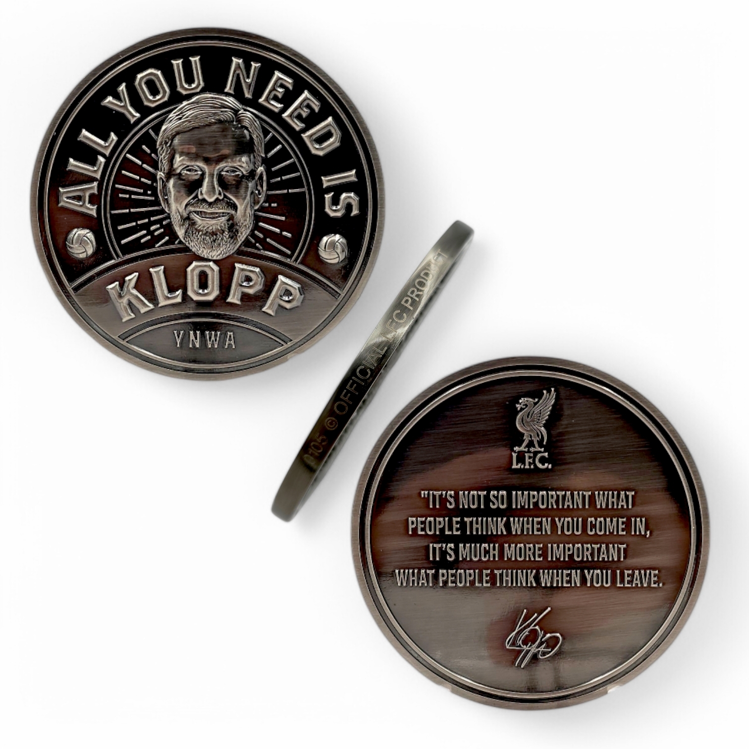 利物浦高普Klopp紀念大銀幣