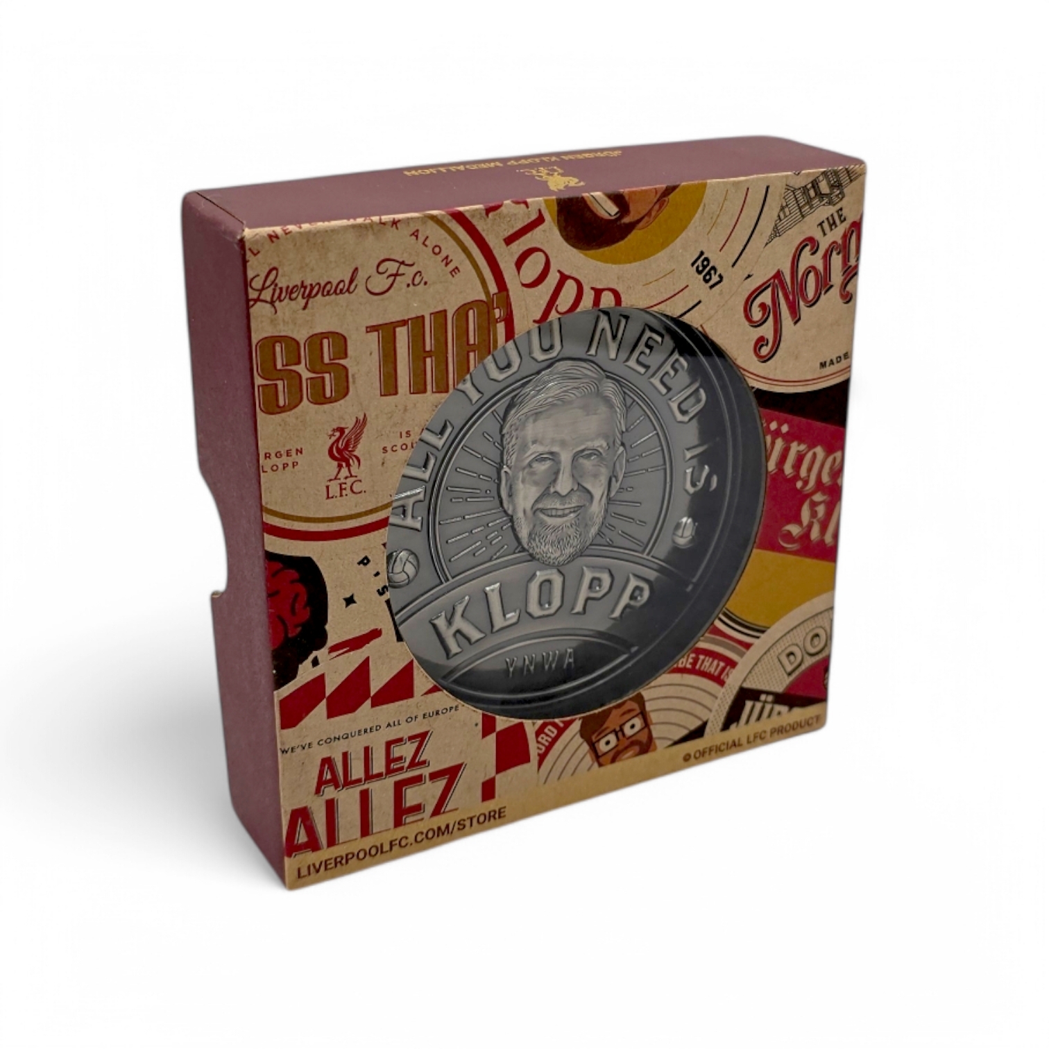 利物浦高普Klopp紀念大銀幣