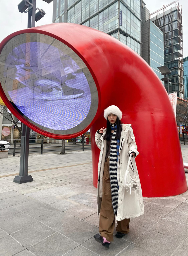 錐形寬鬆工裝褲(in stock)