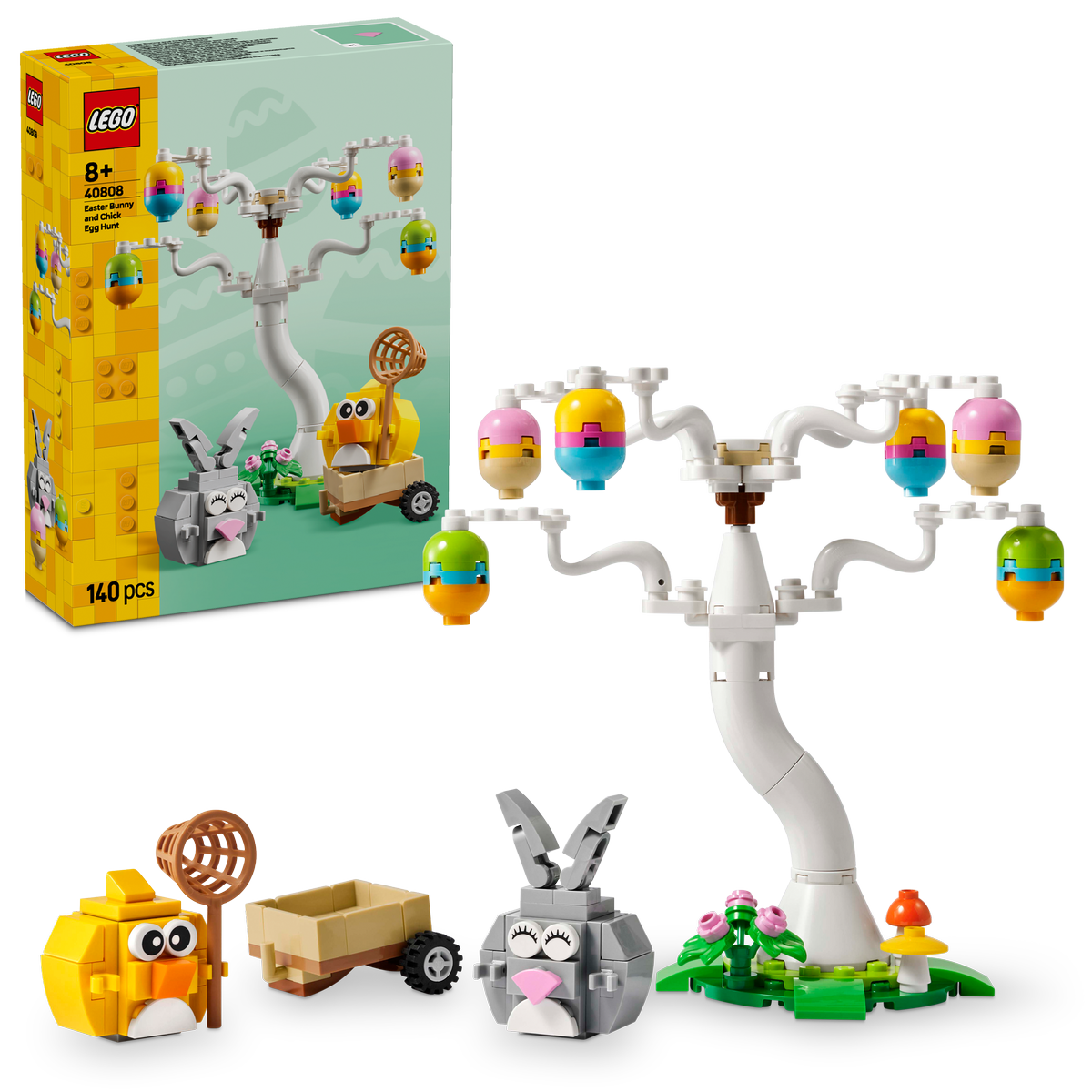 40808 復活節兔子和小雞彩蛋尋寶