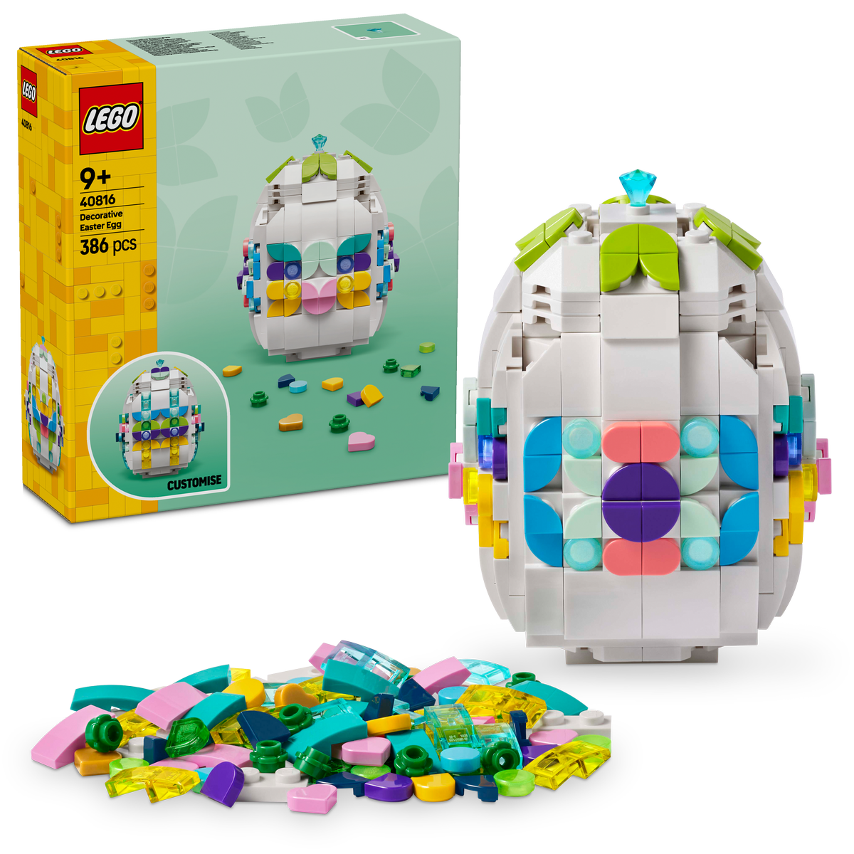 40816 復活節彩蛋擺飾