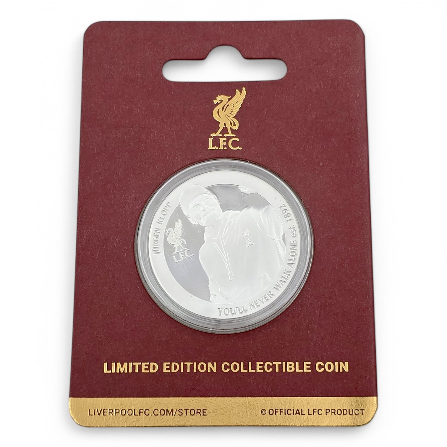 利物浦高普慶祝紀念銀幣