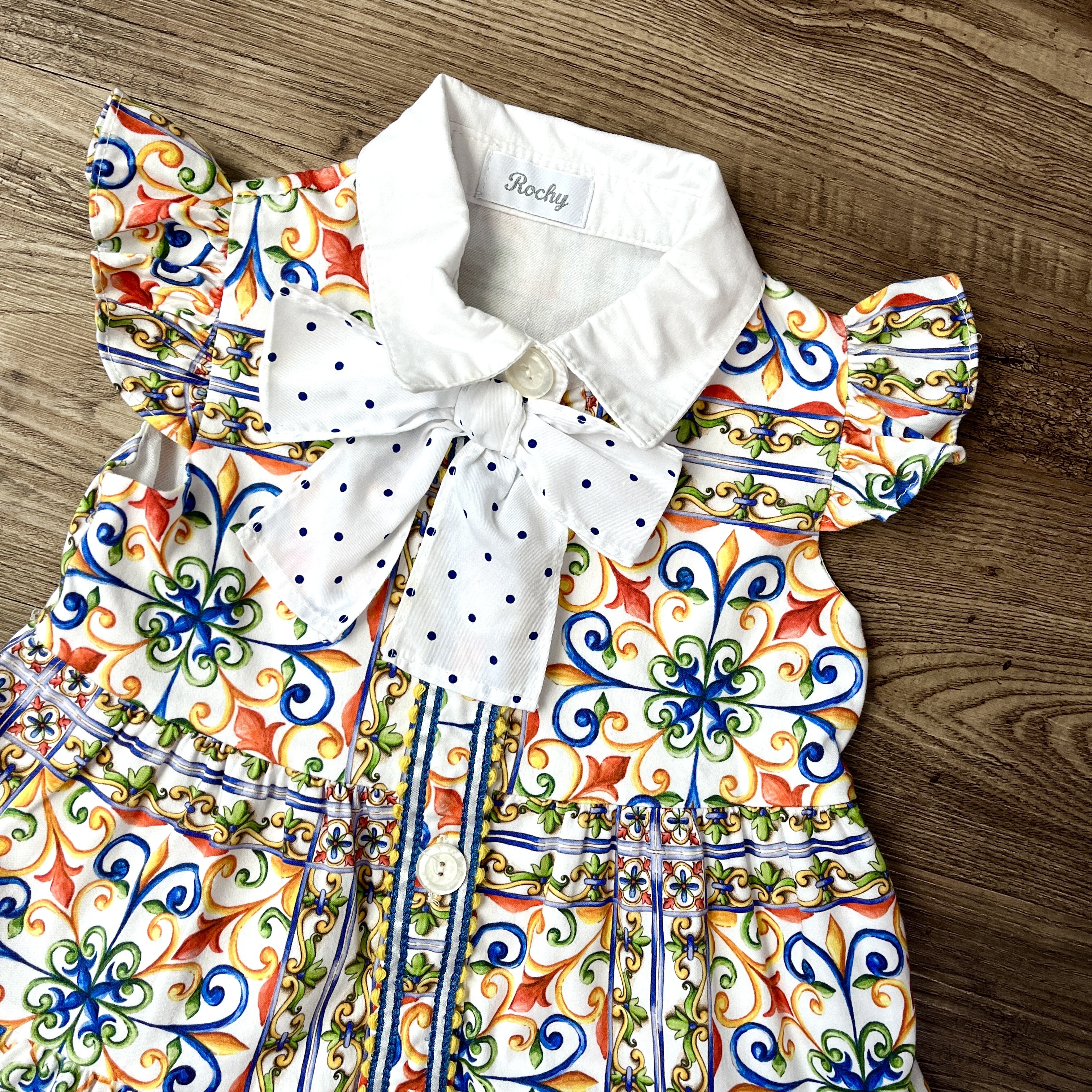Rochy Baroque Print Dress 4-5Y