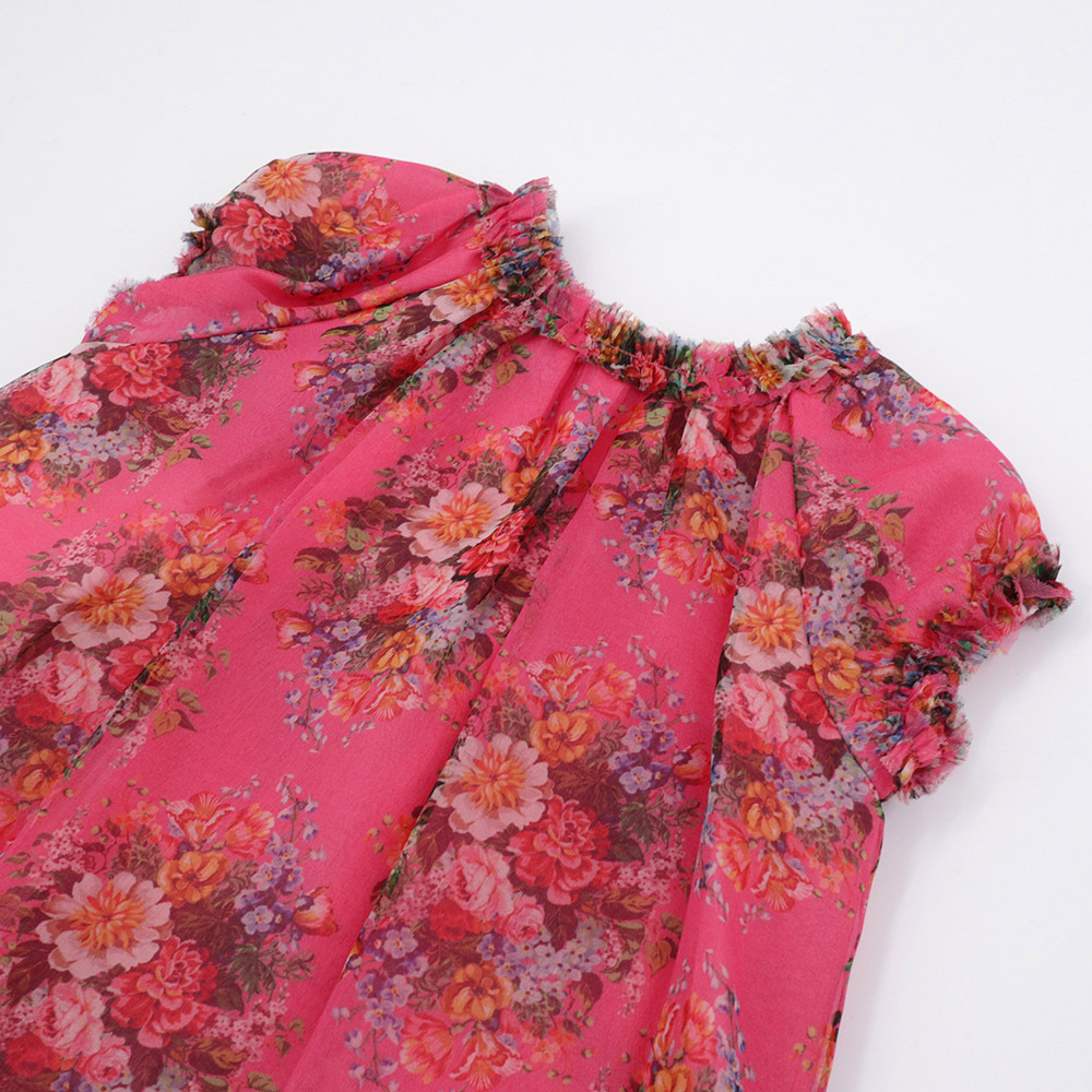 Gucci Silk Floral Dress 24M