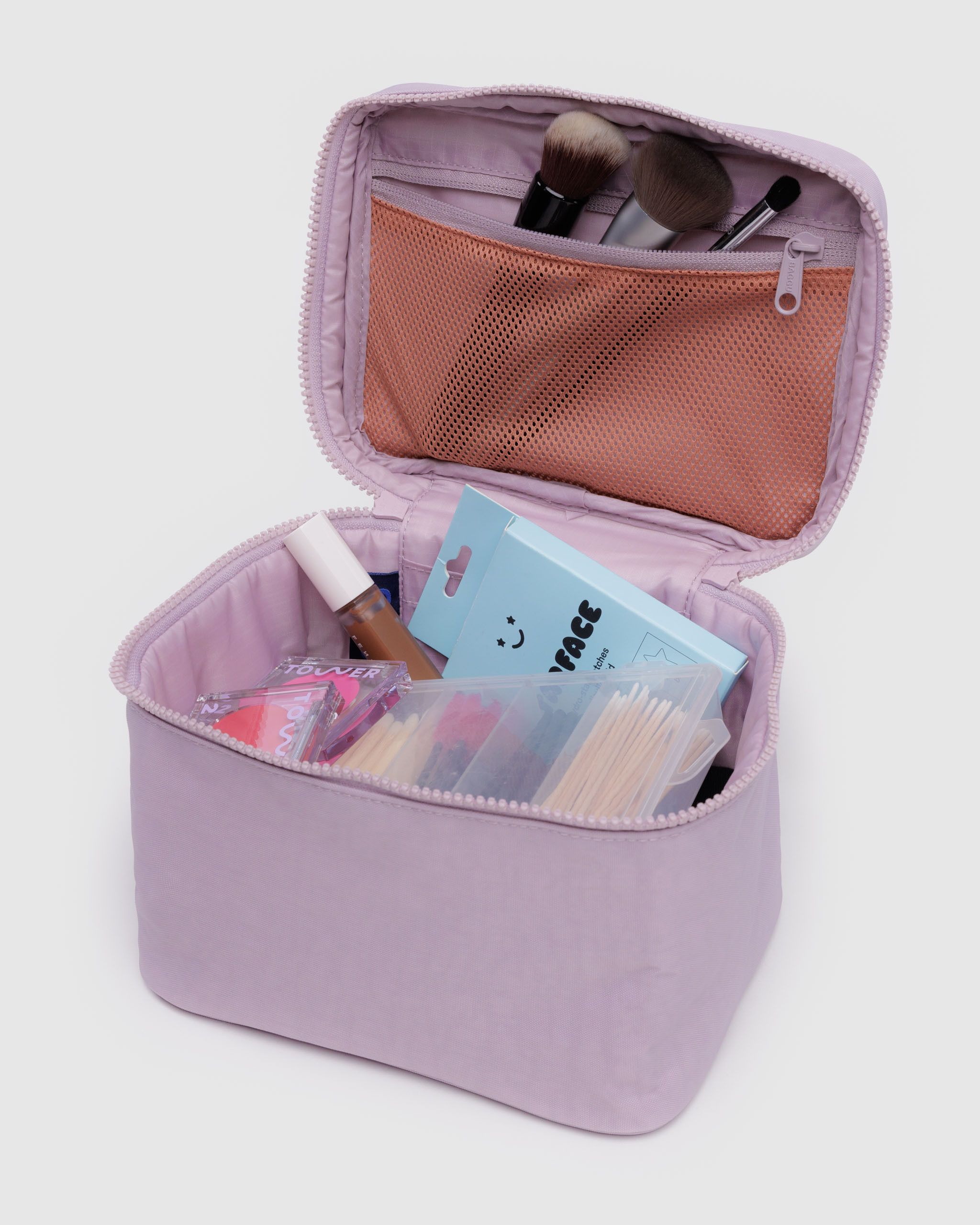 Large Cosmetic Case - Dusty Pink | BAGGU