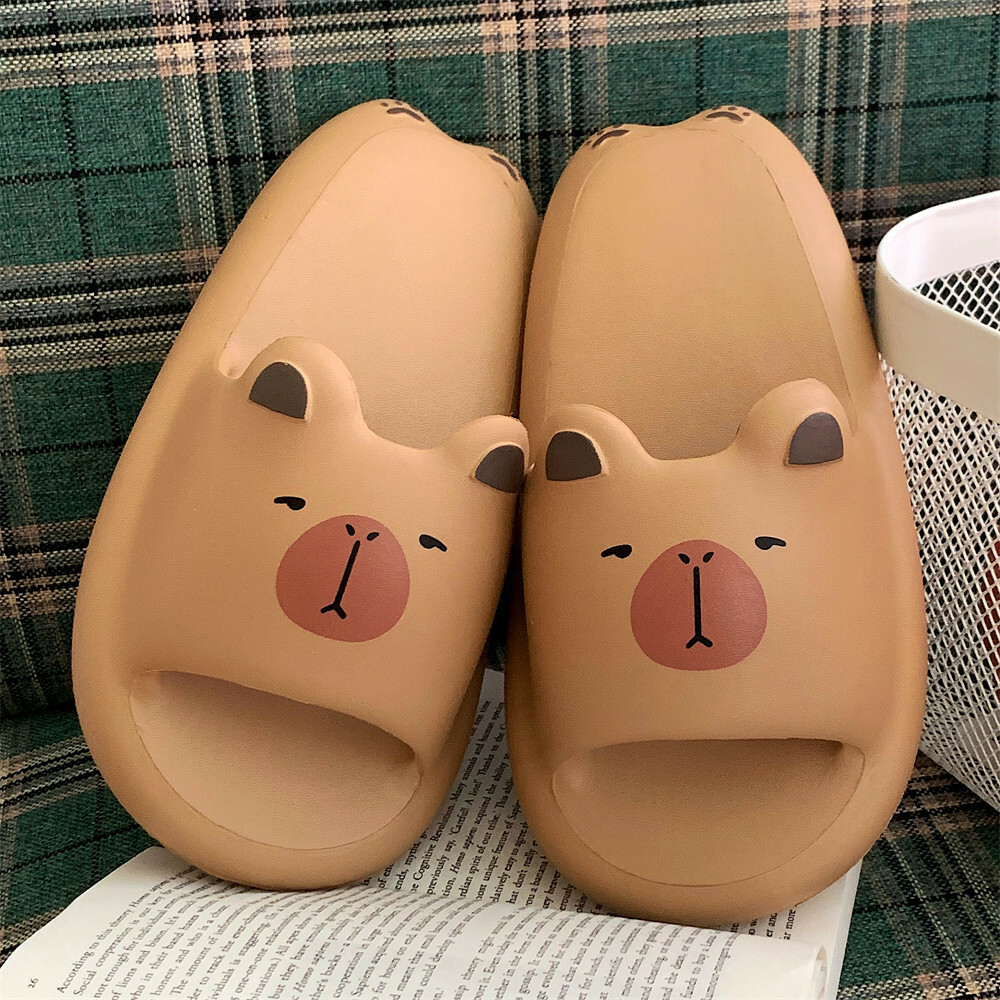 《5612》卡皮巴拉情侶室內拖