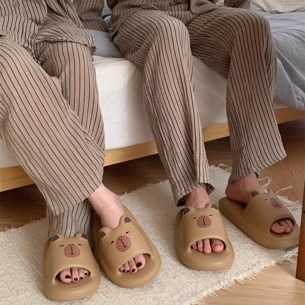 《5612》卡皮巴拉情侶室內拖