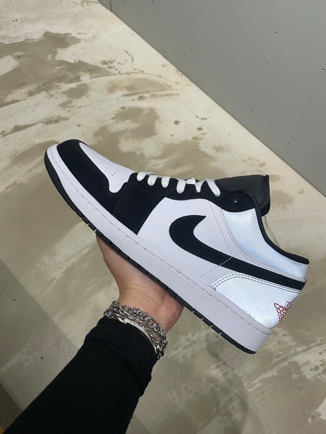 Nike Air Jordan 1 Low 幻影灰 2.0 反光 HF3148-106