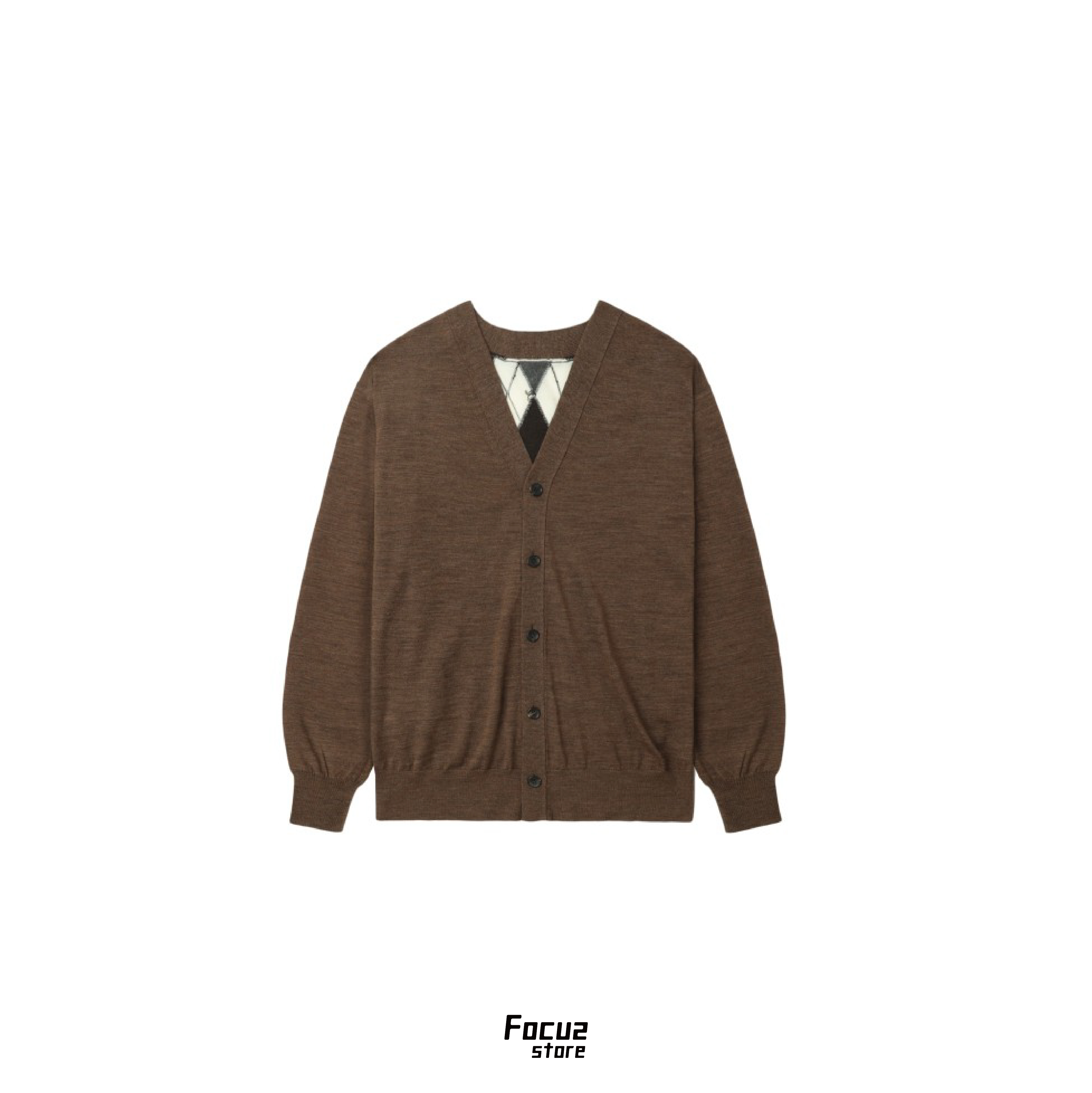 【Focus Store】預購 JUNYA WATANABE MAN V-neck Cardigan “Camel” 棕色 開襟針織衫