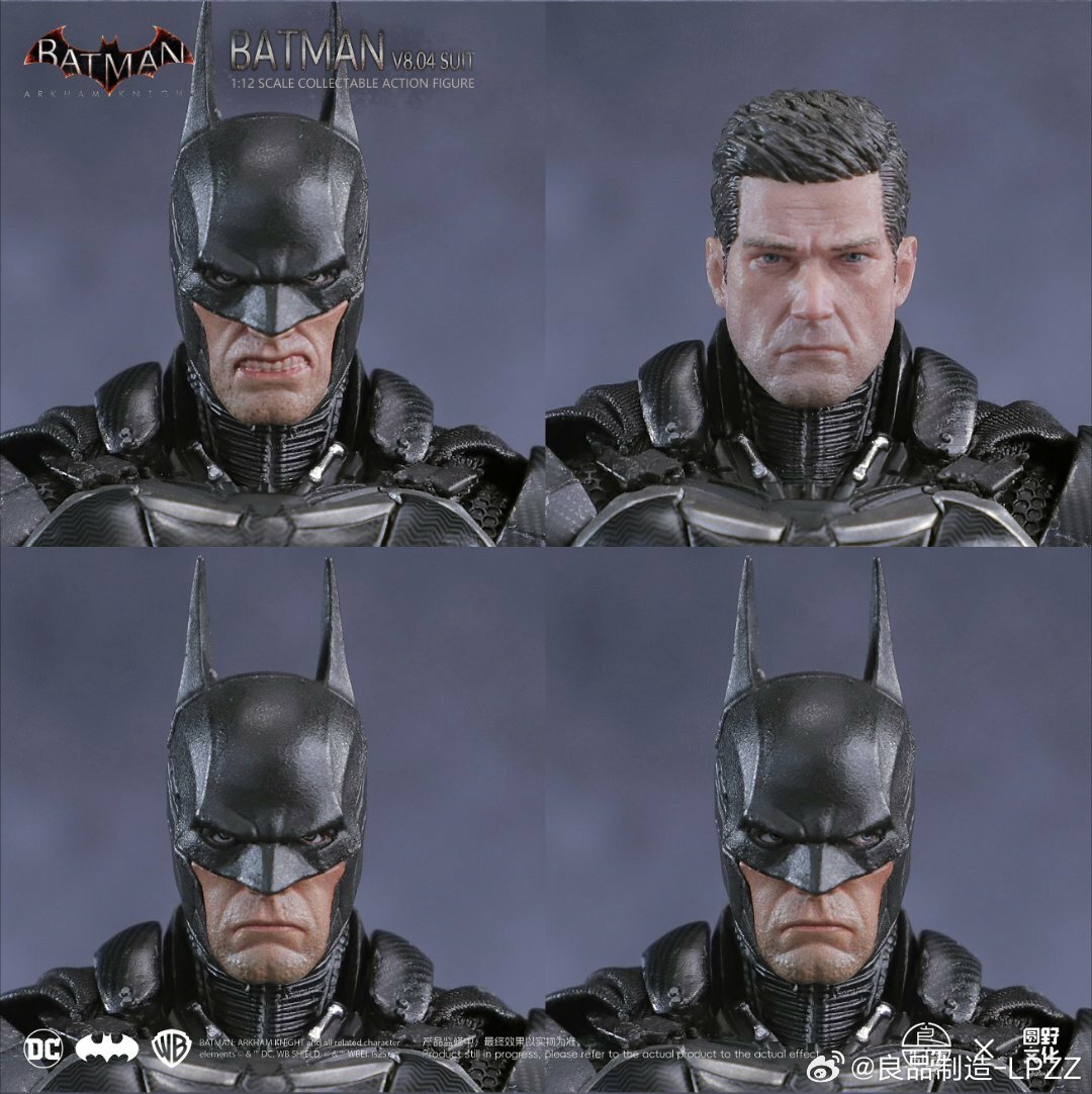良品制造」 LPZZ- 1/12 Batman: Arkham Knight-Batsuit V8.04