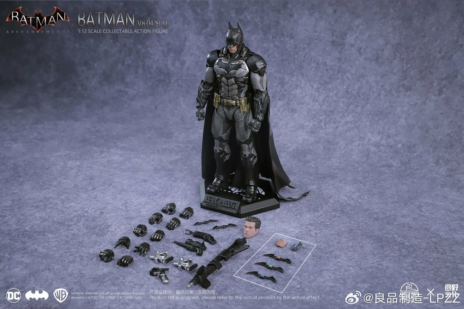 良品制造」 LPZZ- 1/12 Batman: Arkham Knight-Batsuit V8.04