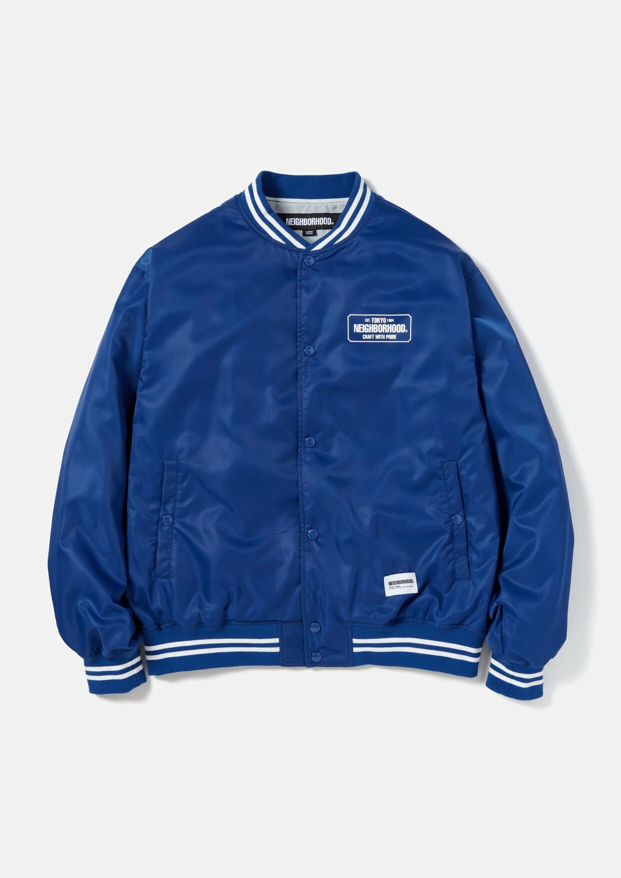 NEIGHBORHOOD BASEBALL JACKET 2023ss 青 NEIGHBORHOOD BASEBALL JACKET 2023ss 青 NEIGHBORHOOD BASEBALL