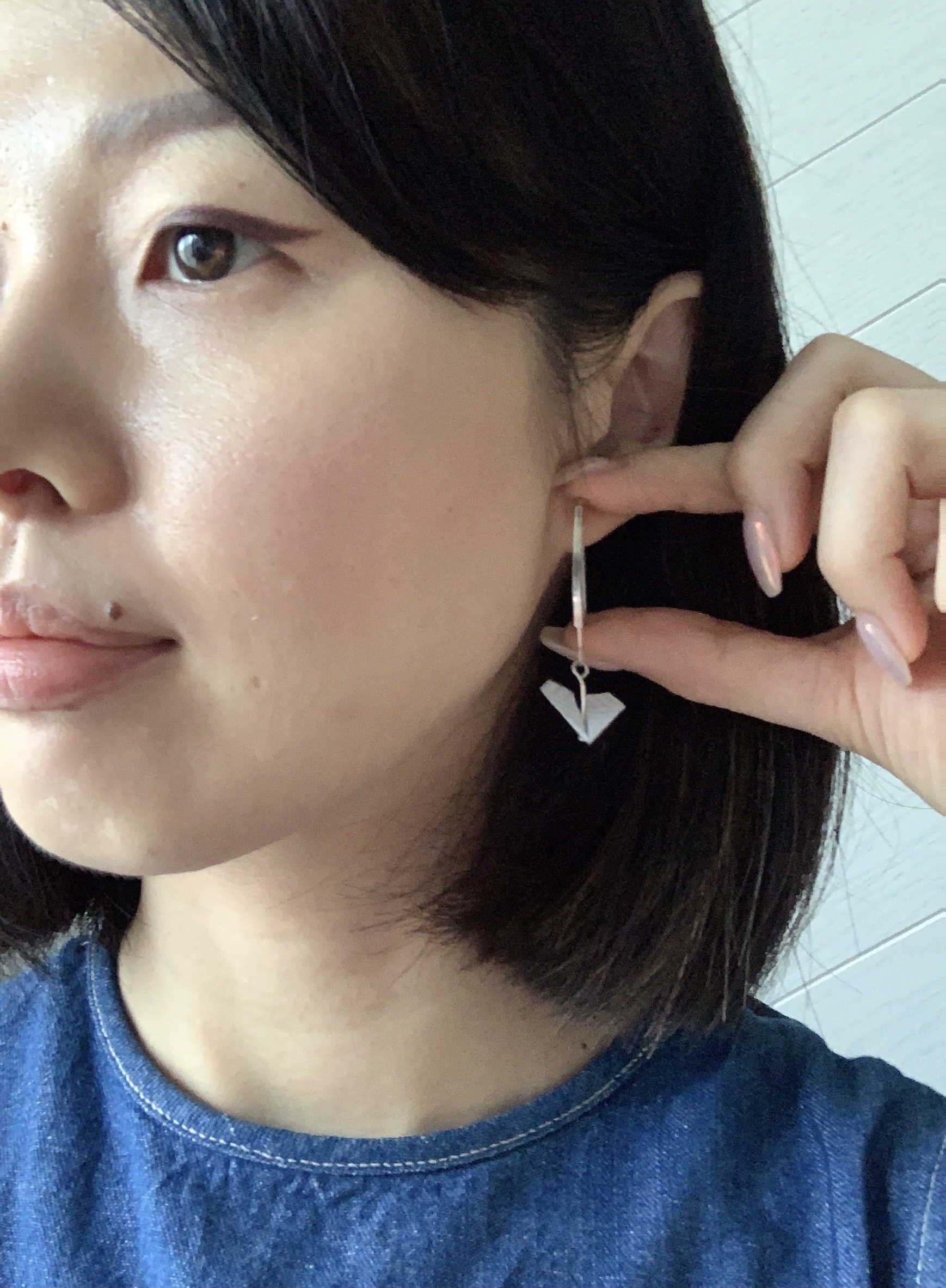 西班牙的摺紙工藝Joyas de Papel-返校時光 立體紙飛機耳環