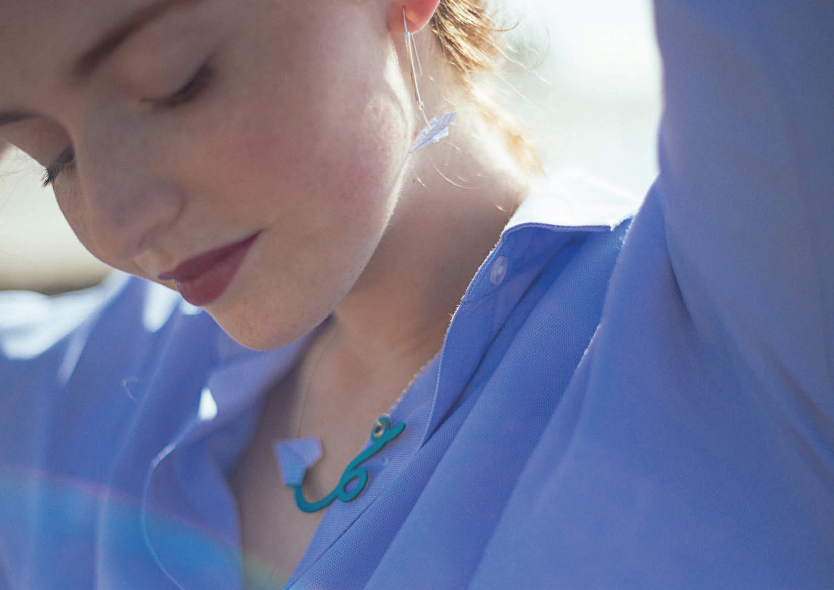 西班牙的摺紙工藝Joyas de Papel-返校時光 立體紙飛機耳環