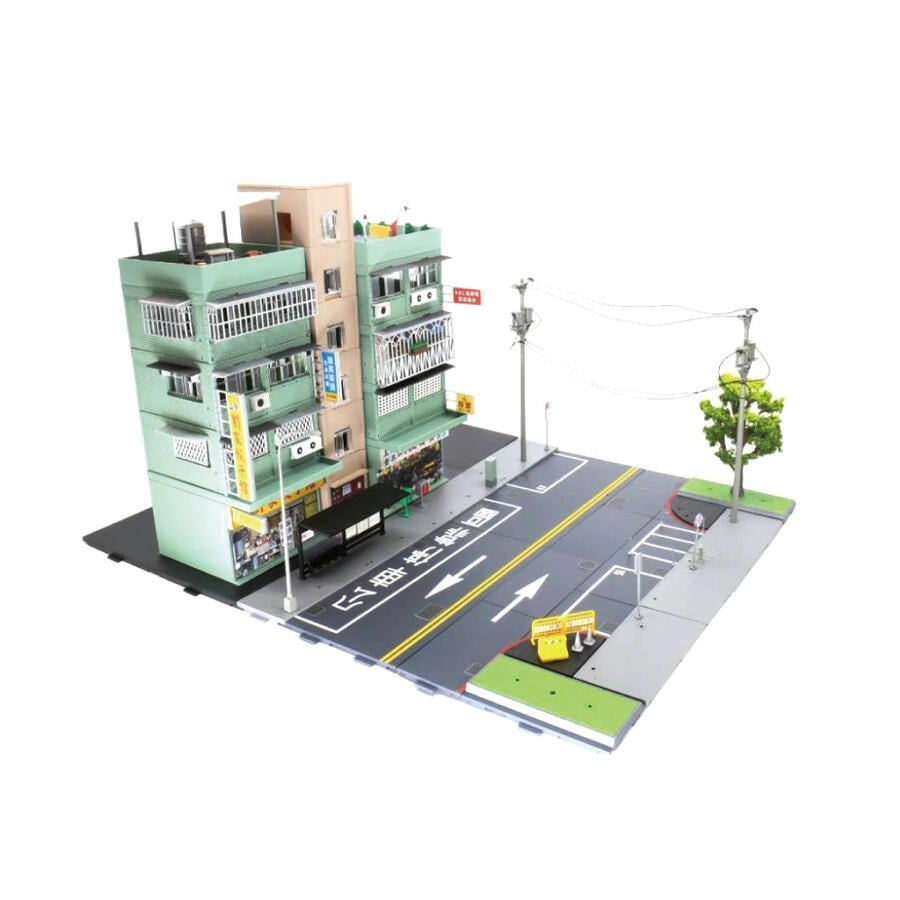 Tiny City Bd1 台灣舊樓模型套裝