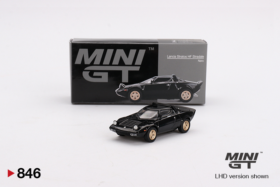 Mini GT 1/64 Lancia Stratos HF Stradale Nero