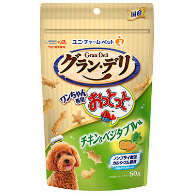 Grad-Deli 愛犬專用 森永魚仔餅 雞肉蔬菜味 50g