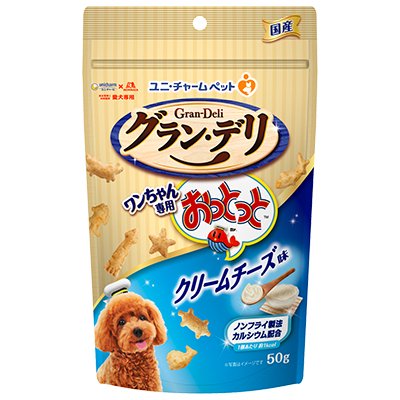 Grad-Deli 愛犬專用 森永魚仔餅 忌廉芝士味 50g