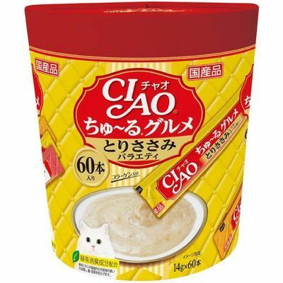 [INABA] CIAO SC-140 超奴美食家 (雞肉) (60支裝)