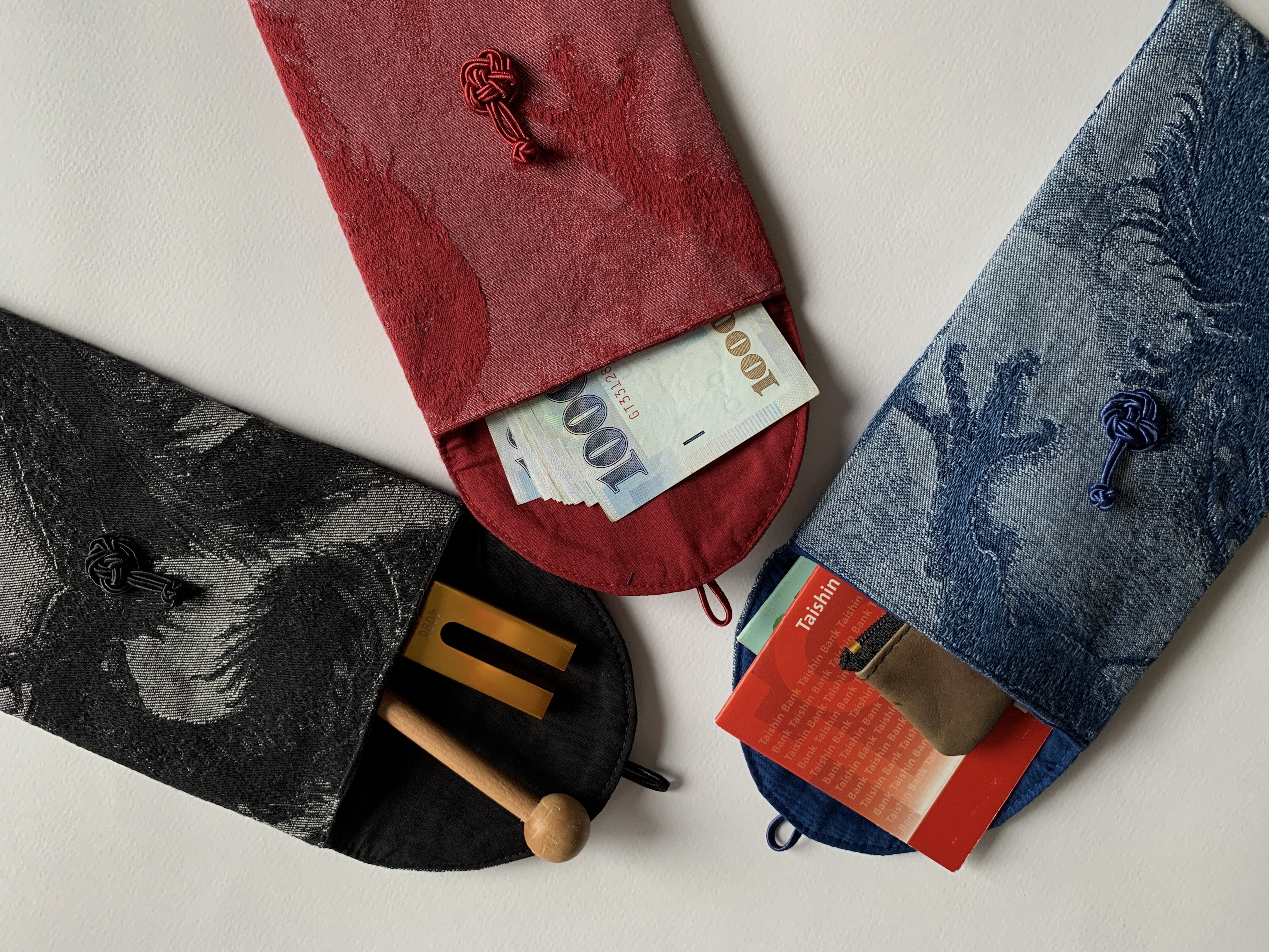 龍紋布紅包收納袋