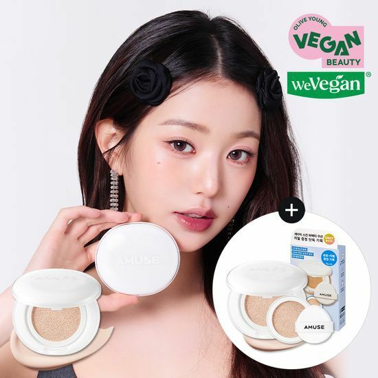 [07/06 - 16/06] AMUSE Ceramic Skin Perfector Cushion (with Refill) [Olive Young Planning Set]