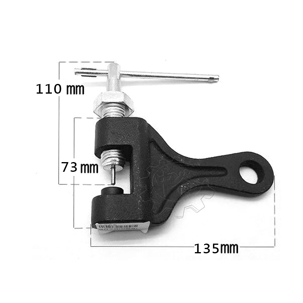 ＊中崙五金【附發票】鍊目工具 拆鏈條 迫鍊器 腳踏車 固定鉗 鏈條板手 鏈條拆裝 台灣製