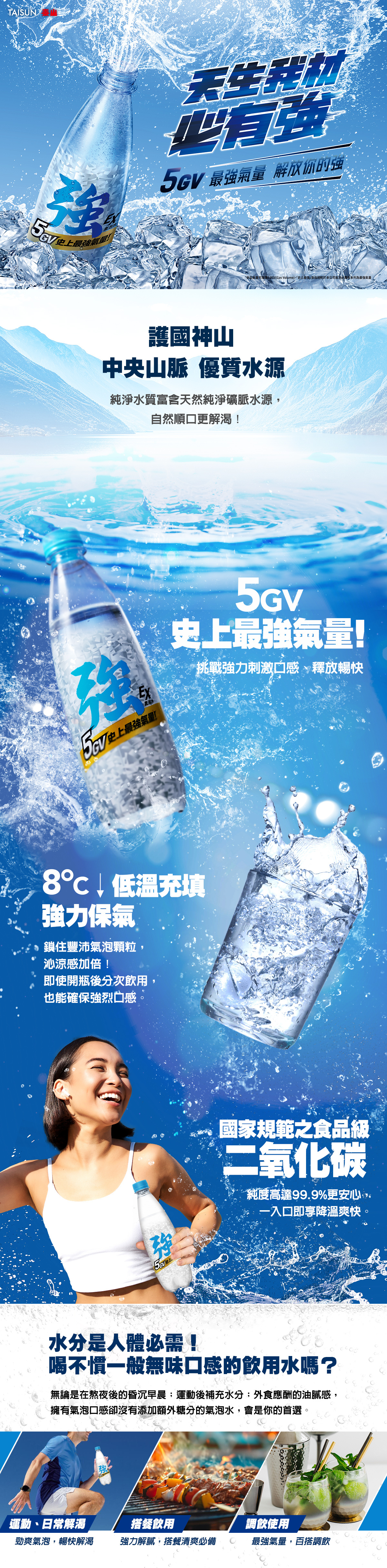 強氣泡水 強運一整年