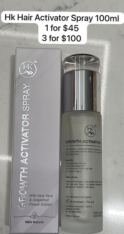 1 HK HAIR ACTIVATOR SPRAY 100ml