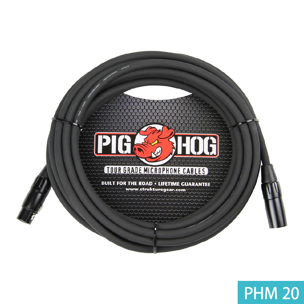 Pighog Pighog / PHM系列 麥克風導線 XLR (6ft/10ft/15ft/20ft/30ft) 第 5 張圖片｜三峽麥克風
