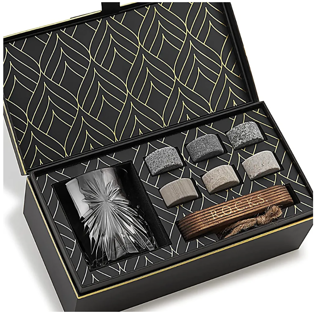 DipDipLife |法國R.O.C.K.S.™️ 光芒玻璃威士忌酒杯禮盒