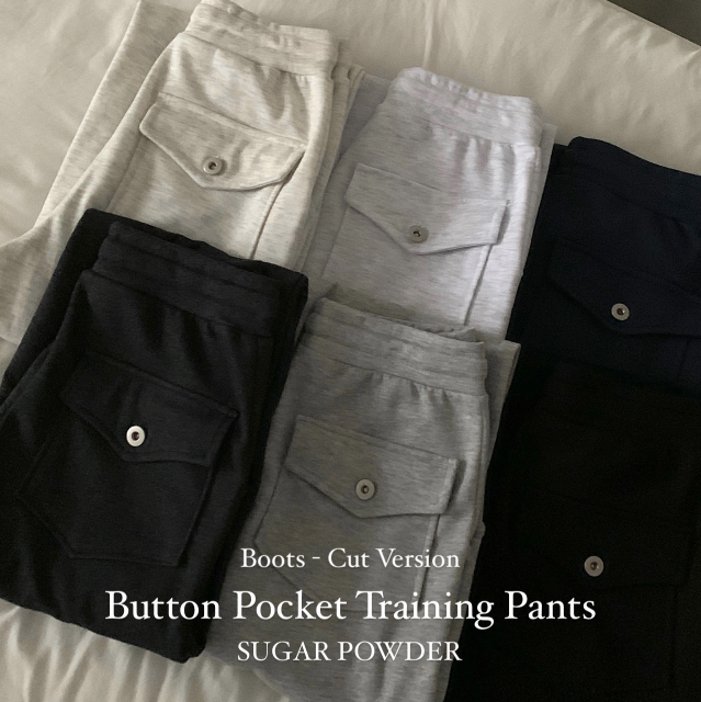 春季預訂｜提臀後口袋喇叭褲