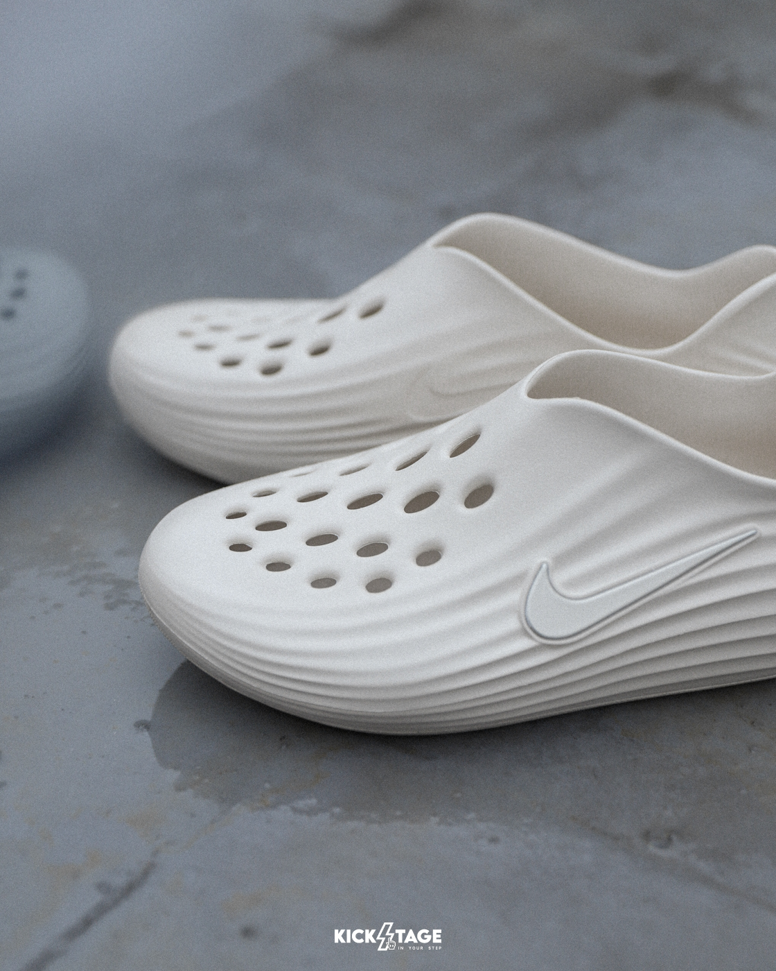 <海外連線代購> NIKE REACTX REJUVEN8 'Light Orewood Brown' 沙色 泡棉 休閒 防水 涼鞋 拖鞋 恢復鞋【HV5060-100】