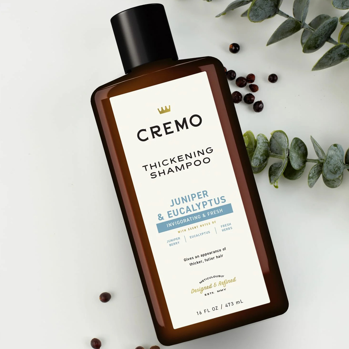 美國 Cremo - 沙龍洗髮精（杜松桉樹 / 豐盈健髮＆蓬鬆控油）